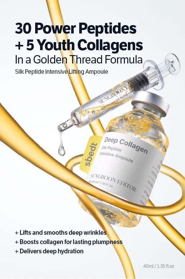 Sungboon Editor Deep Collagen Silk Peptide Ampoule