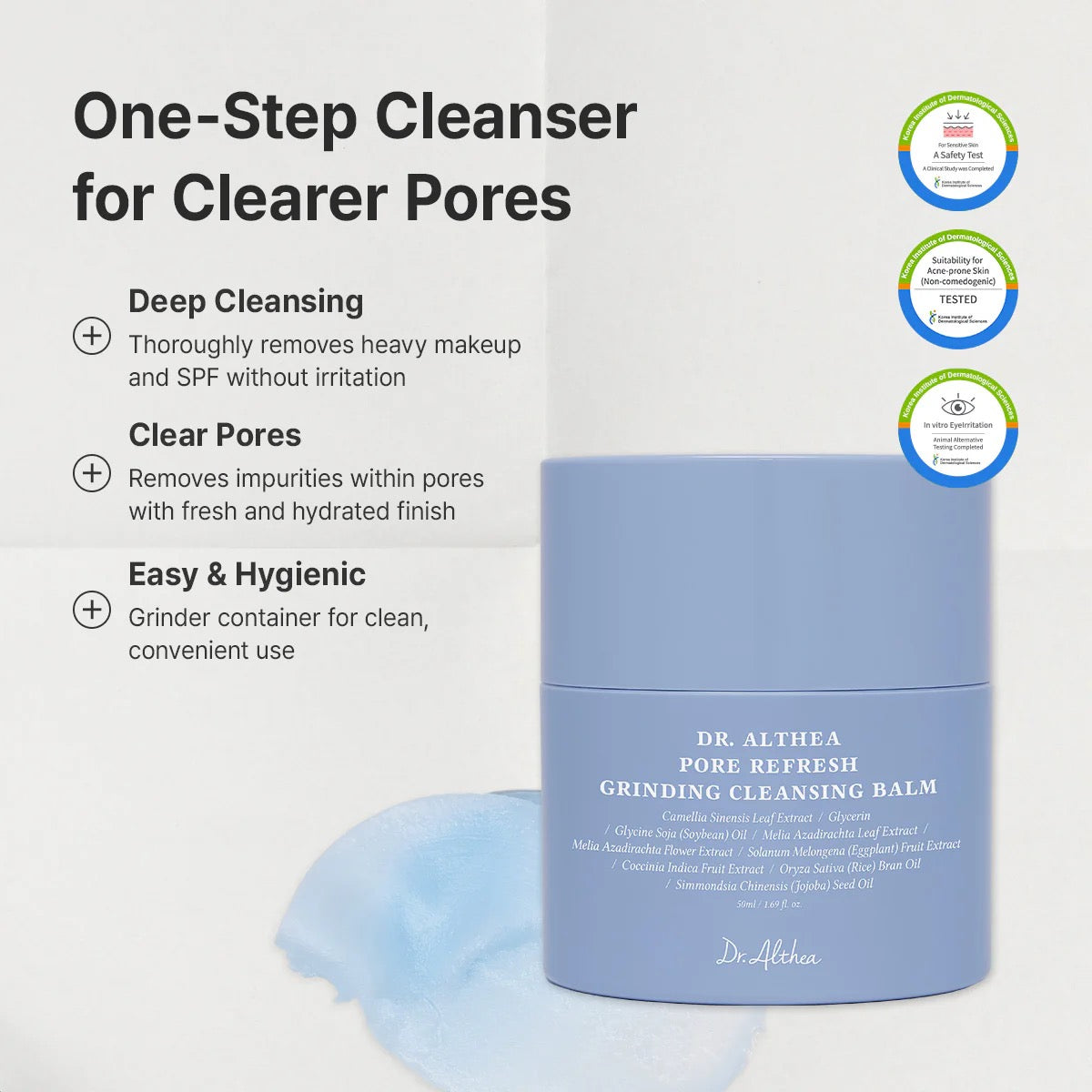 Dr Althea Pore Refresh Grinding Cleansing Balm