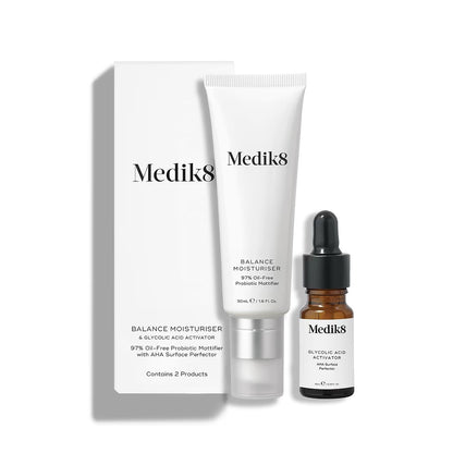Medik8 Balance Moisturiser & Glycolic Acid Activator