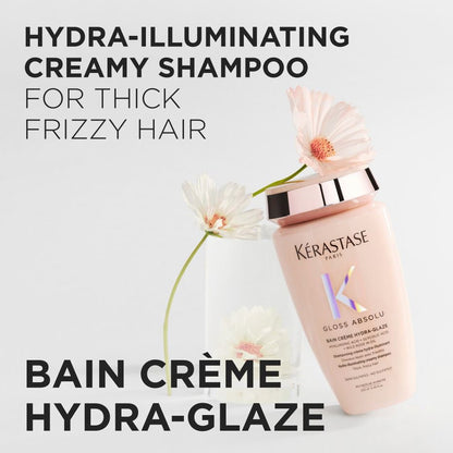 Keratase Gloss Absolu Bain Creme Hydra Glaze Shampoo