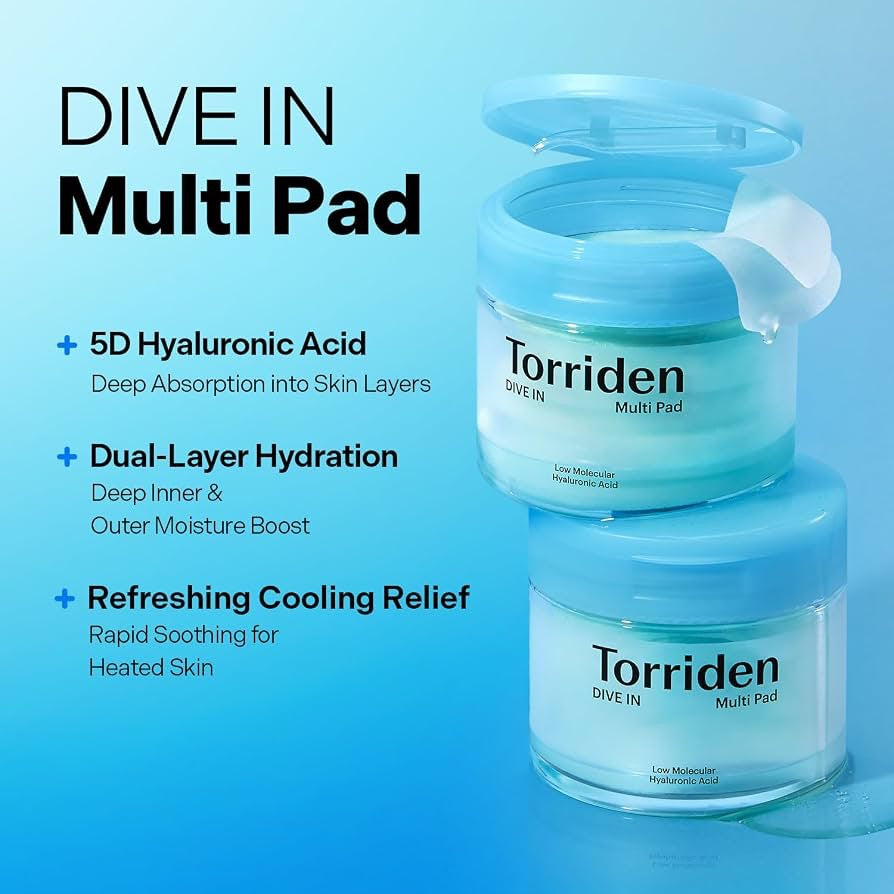 Torriden DIVE IN Low Molecular Hyaluronic Acid Multi Pads