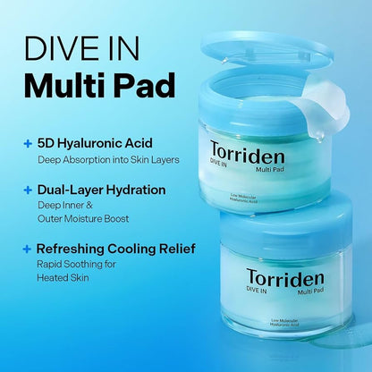 Torriden DIVE IN Low Molecular Hyaluronic Acid Multi Pads