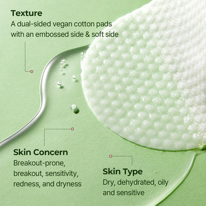 Torriden Balanceful Cica Toner Pads