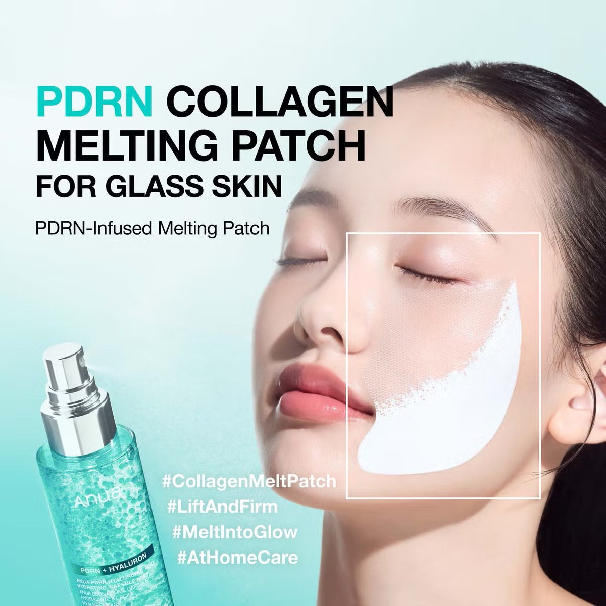 Anua PDRN Collagen Melting Face Patches 4pk