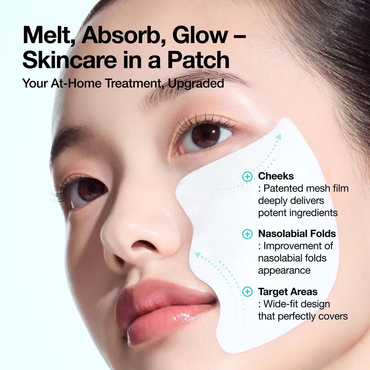 Anua PDRN Collagen Melting Face Patches 4pk