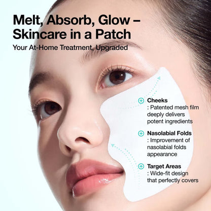 Anua PDRN Collagen Melting Face Patches 4pk