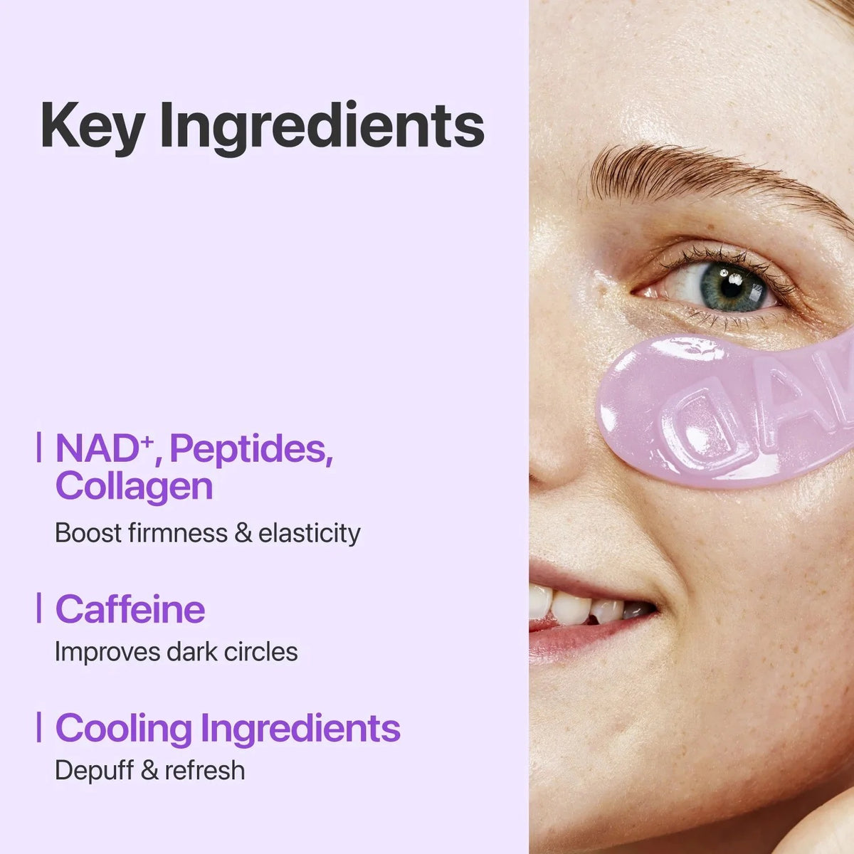 Numbuzin No.9 NAD+ Collagen Under-Eye Patches 5pk