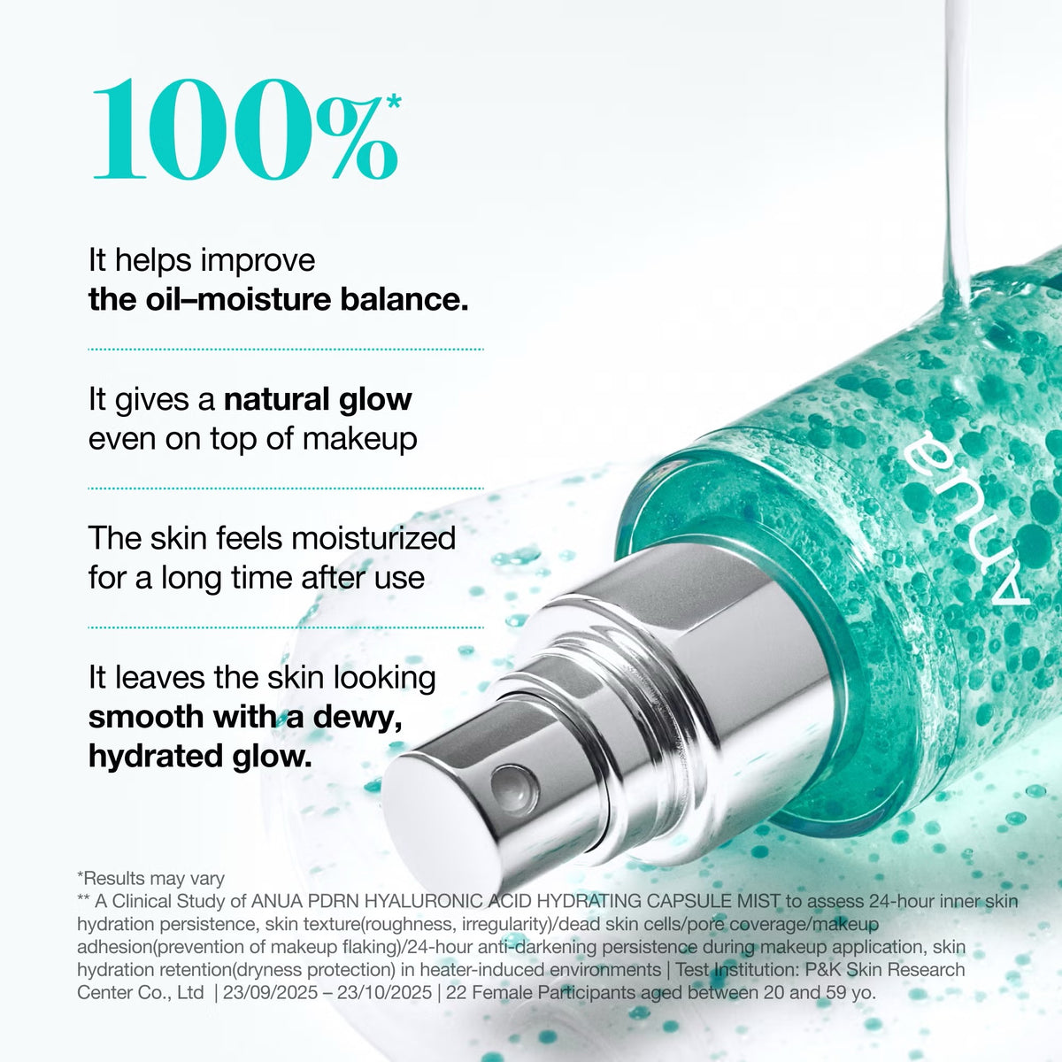 Anua PDRN Hyaluronic Acid Hydrating Capsule Mist